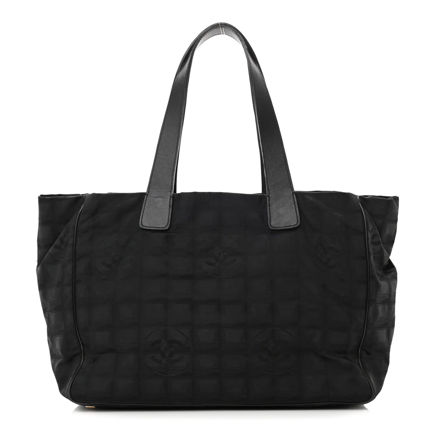 Chanel Nylon Medium Travel Tote Black 1 of 10
