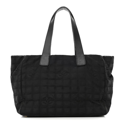 Chanel Nylon Medium Travel Tote Black 1 of 10