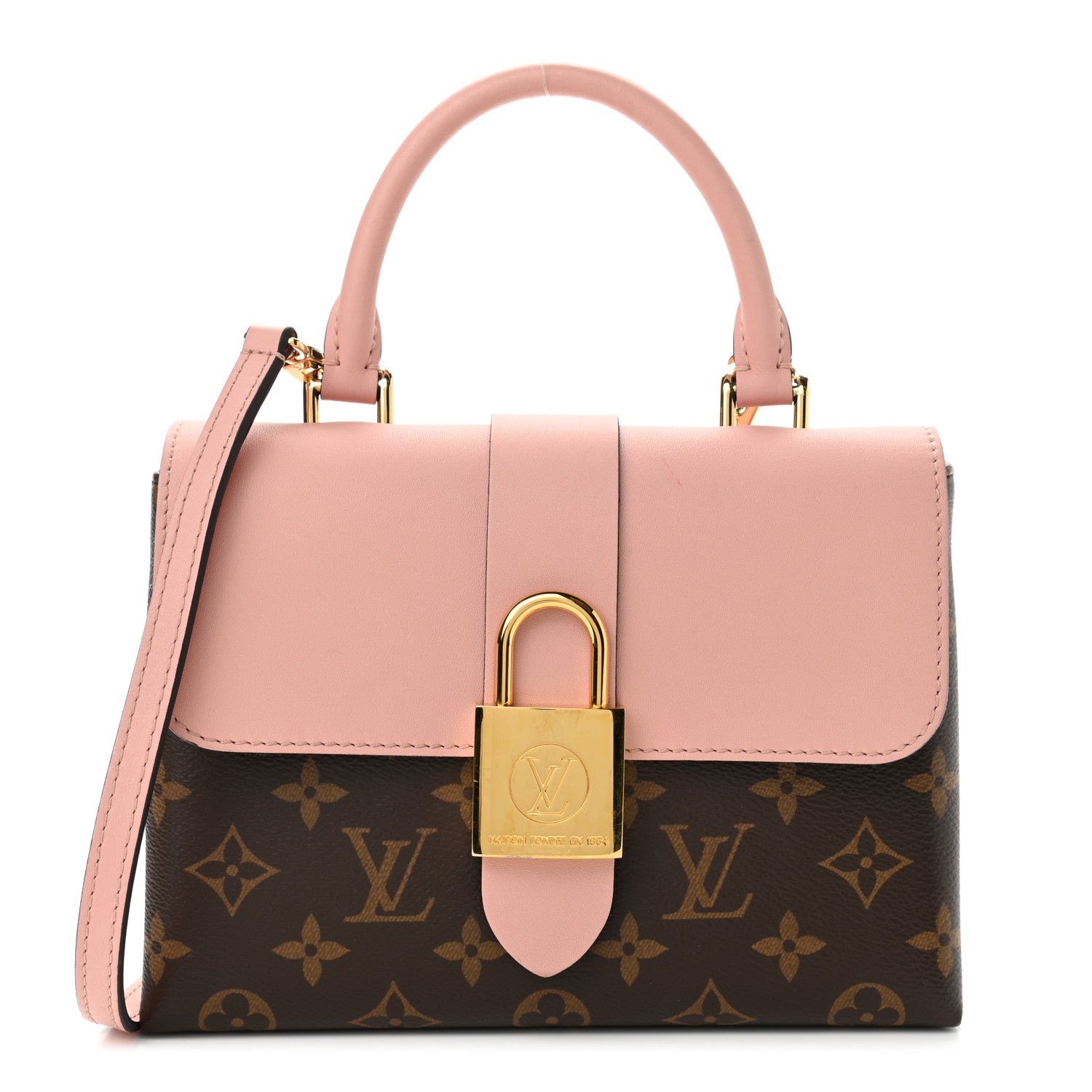 Louis Vuitton Monogram Locky BB Rose Poudre 1 of 12