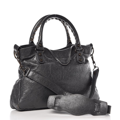 Balenciaga Agneau Classic Hardware Town Gris Fossile 4 of 8