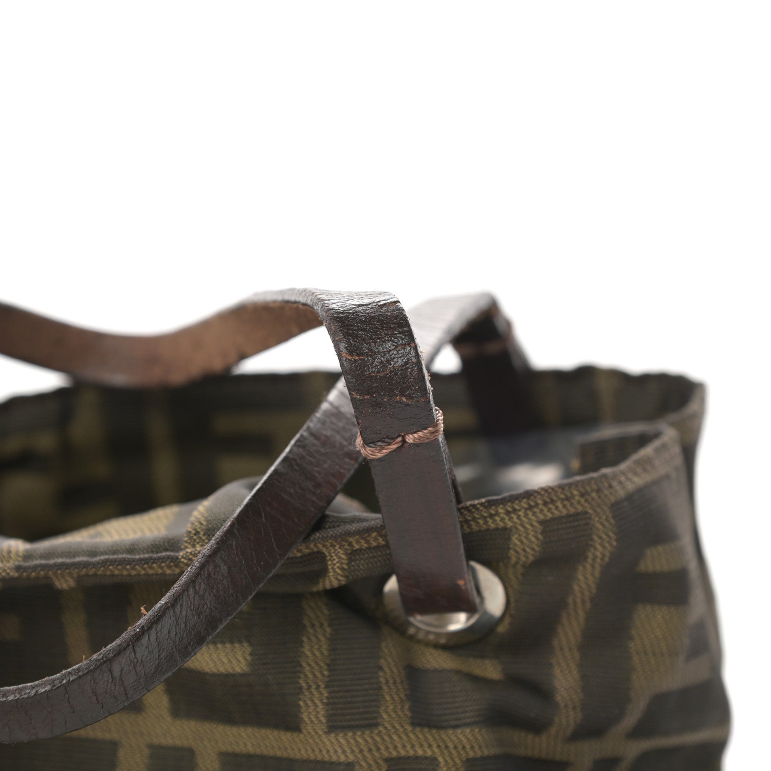 Fendi Zucca Mini Tote Tobacco 15 of 18