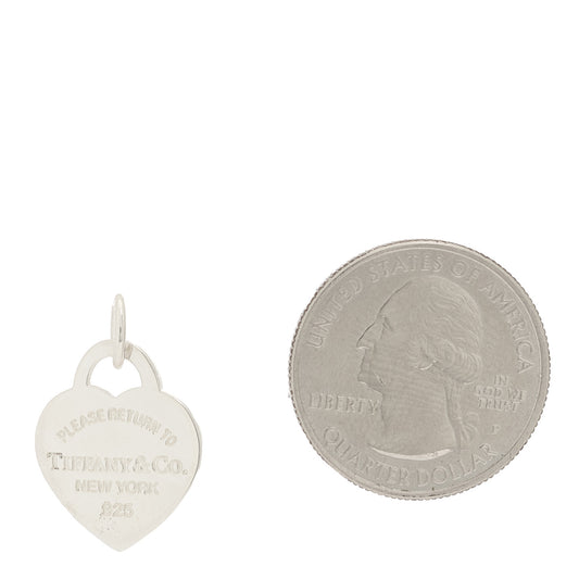 Sterling Silver Return To Tiffany Heart Tag Charm