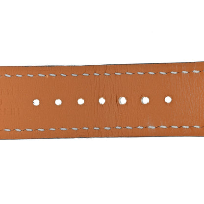 Hermes Swift 40mm Apple Watch Single Tour Band Bleu Lin 4 of 8