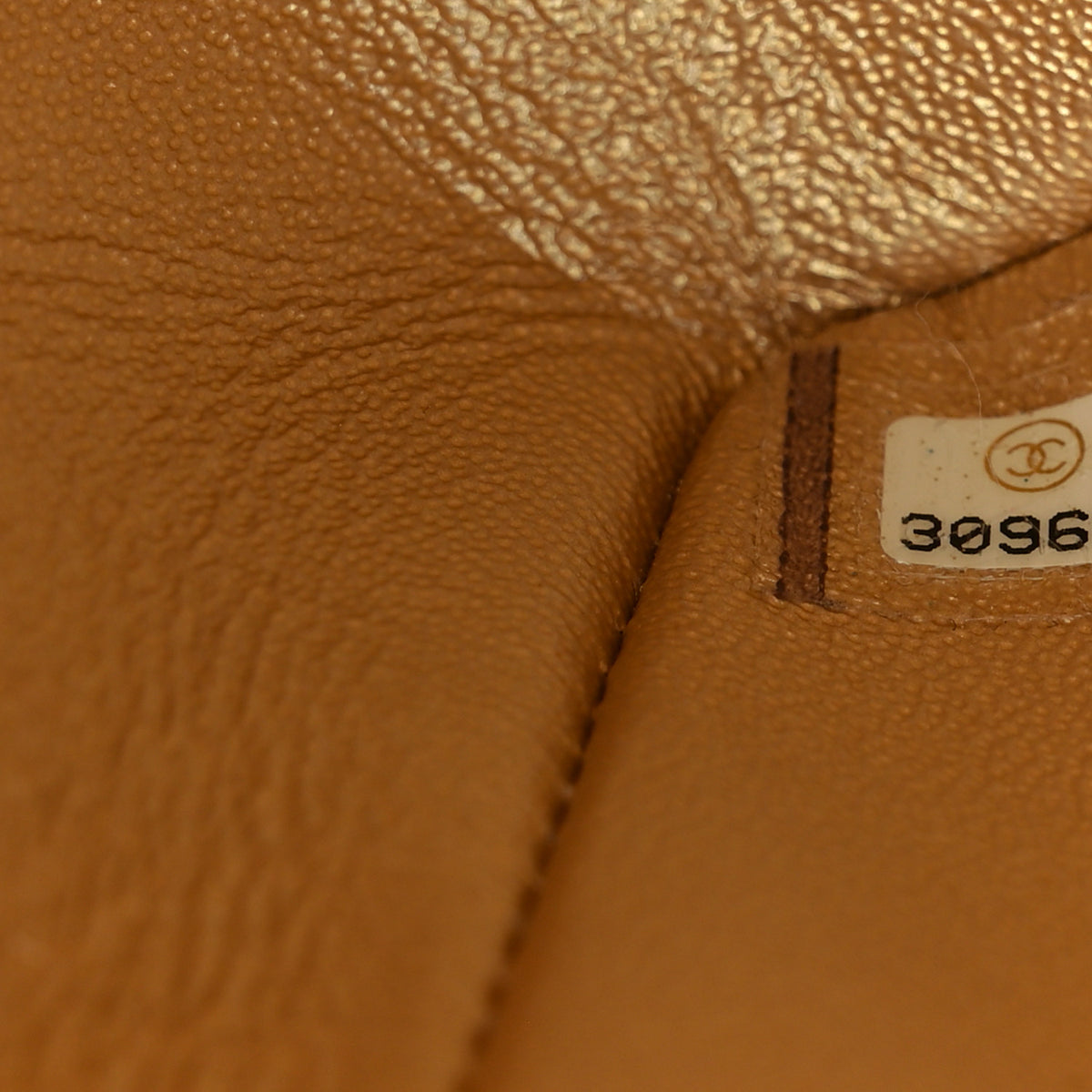 Chanel Metallic Lambskin Quilted Mini Rectangular Flap Gold 6 of 10