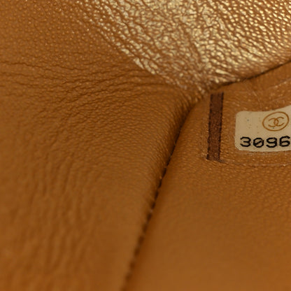 Chanel Metallic Lambskin Quilted Mini Rectangular Flap Gold 6 of 10