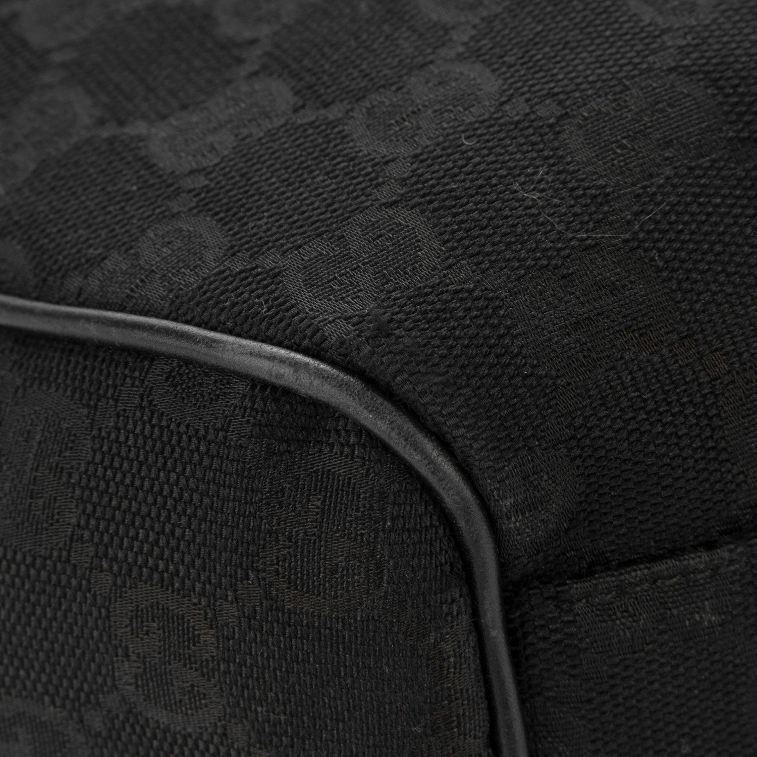 Gucci Monogram Medium Sukey Tote Black 8 of 11