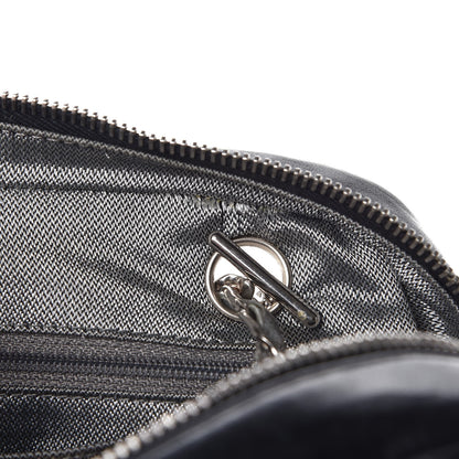 Chanel Lambskin Vertical Quilted Mademoiselle Small Camera Case Black 19 of 25