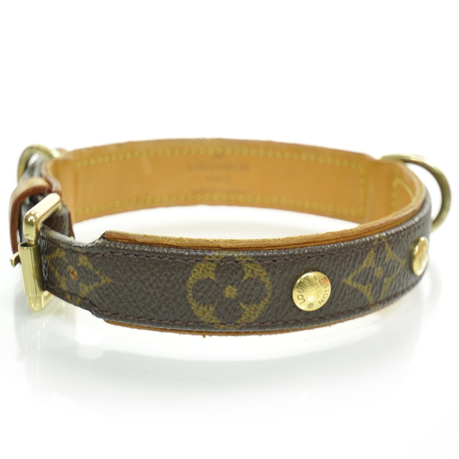 Louis Vuitton Monogram Baxter Dog Collar 1 of 5