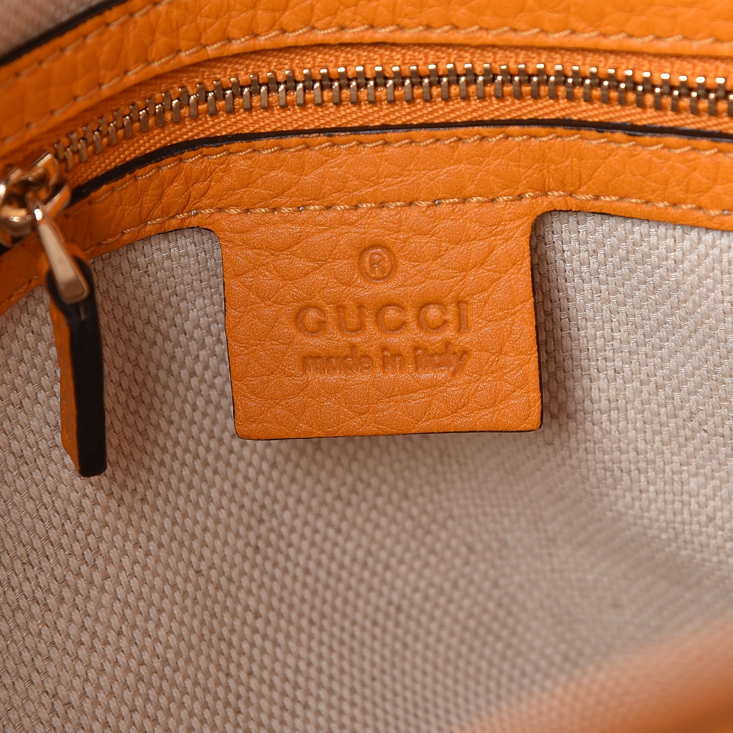 Pebbled Calfskin Medium Soho Chain Shoulder Bag Curcuma