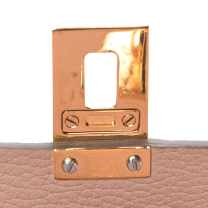 Chloe Grained Lambskin Mini Drew Shoulder Bag Cement Pink 10 of 13