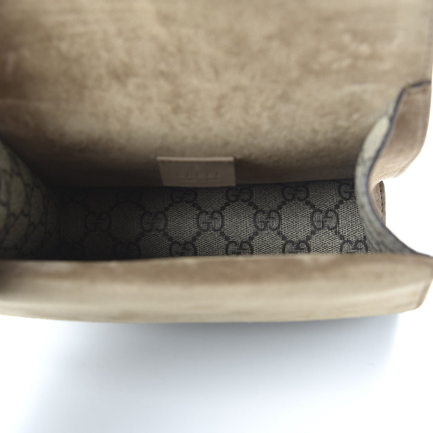 GG Supreme Monogram Mini Dionysus Shoulder Bag Taupe