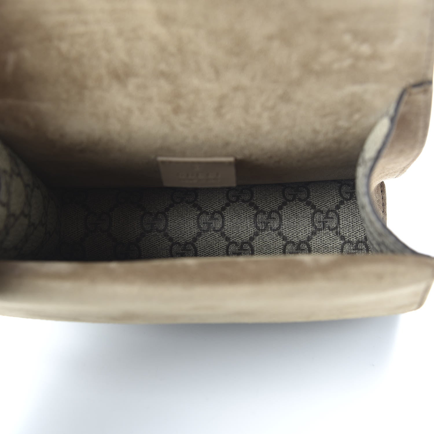 Gucci GG Supreme Monogram Mini Dionysus Shoulder Bag Taupe 5 of 11