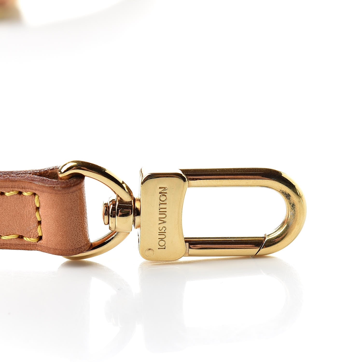 Louis Vuitton Vachetta 16mm Adjustable Shoulder Strap VVN 4 of 4