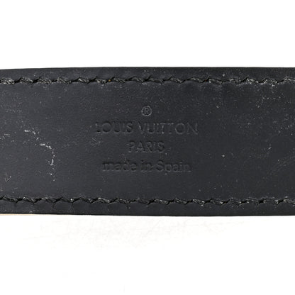 Louis Vuitton Chevre Suhali Turn Lock Bracelet 17 Black 4 of 9