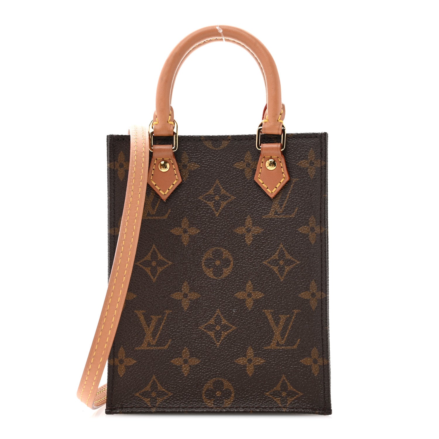 Louis Vuitton Monogram Petit Sac Plat 1 of 12