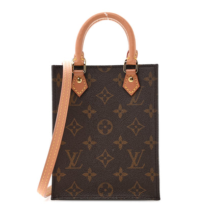 Louis Vuitton Monogram Petit Sac Plat 1 of 12
