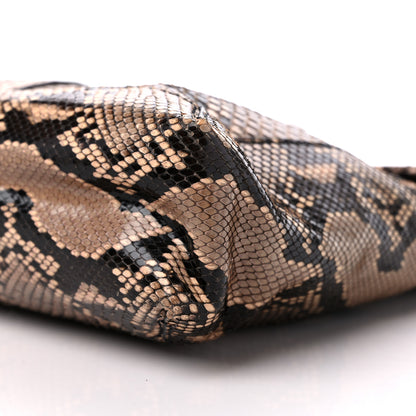 Fendi Snakeskin Forever Maxi Baguette Beige 8 of 12
