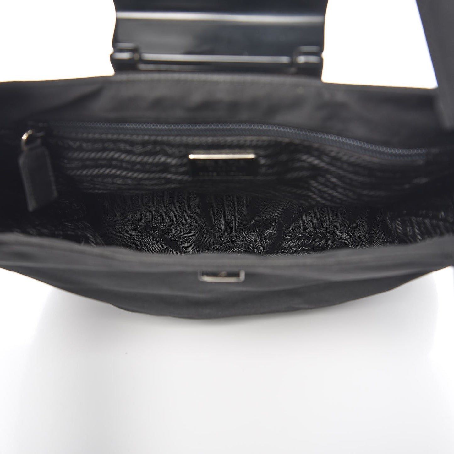 Tessuto Nylon Shoulder Bag Nero Black