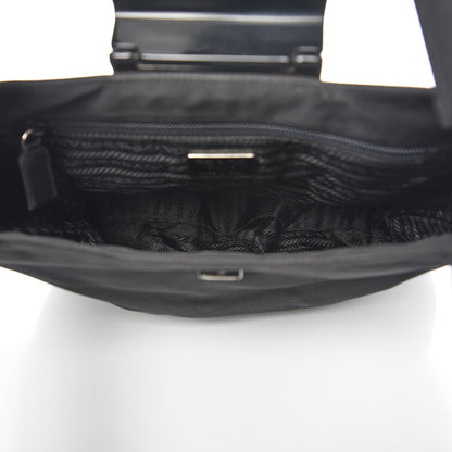 Prada Tessuto Nylon Shoulder Bag Nero Black 5 of 10
