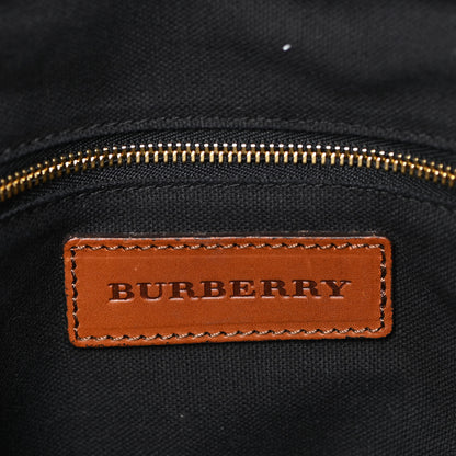 Burberry Bridle Calfskin House Check Small Orchard Bowling Bag Deep Claret 10 of 34