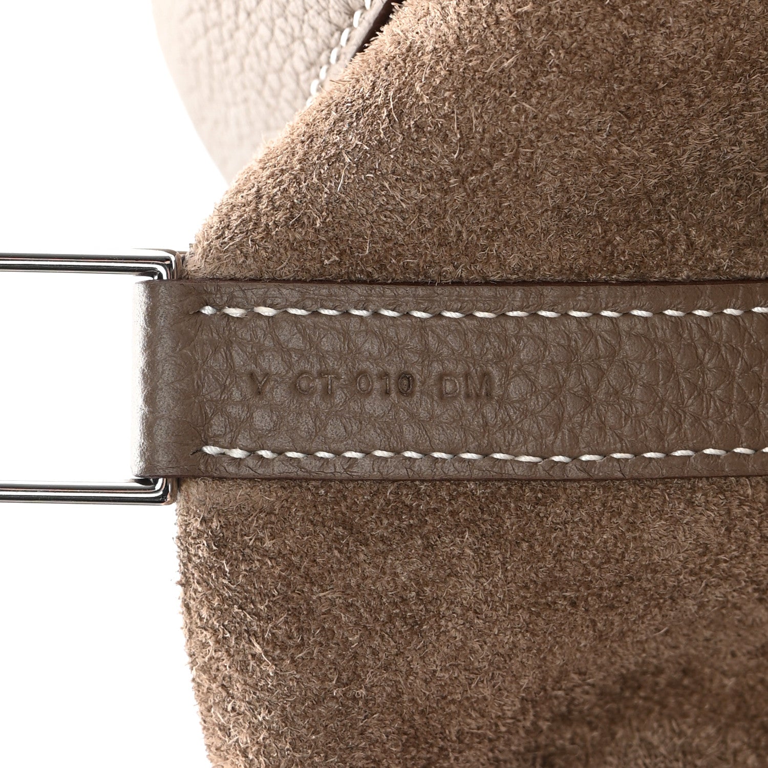 Hermes Taurillon Clemence Picotin Lock 26 GM Etoupe 7 of 10