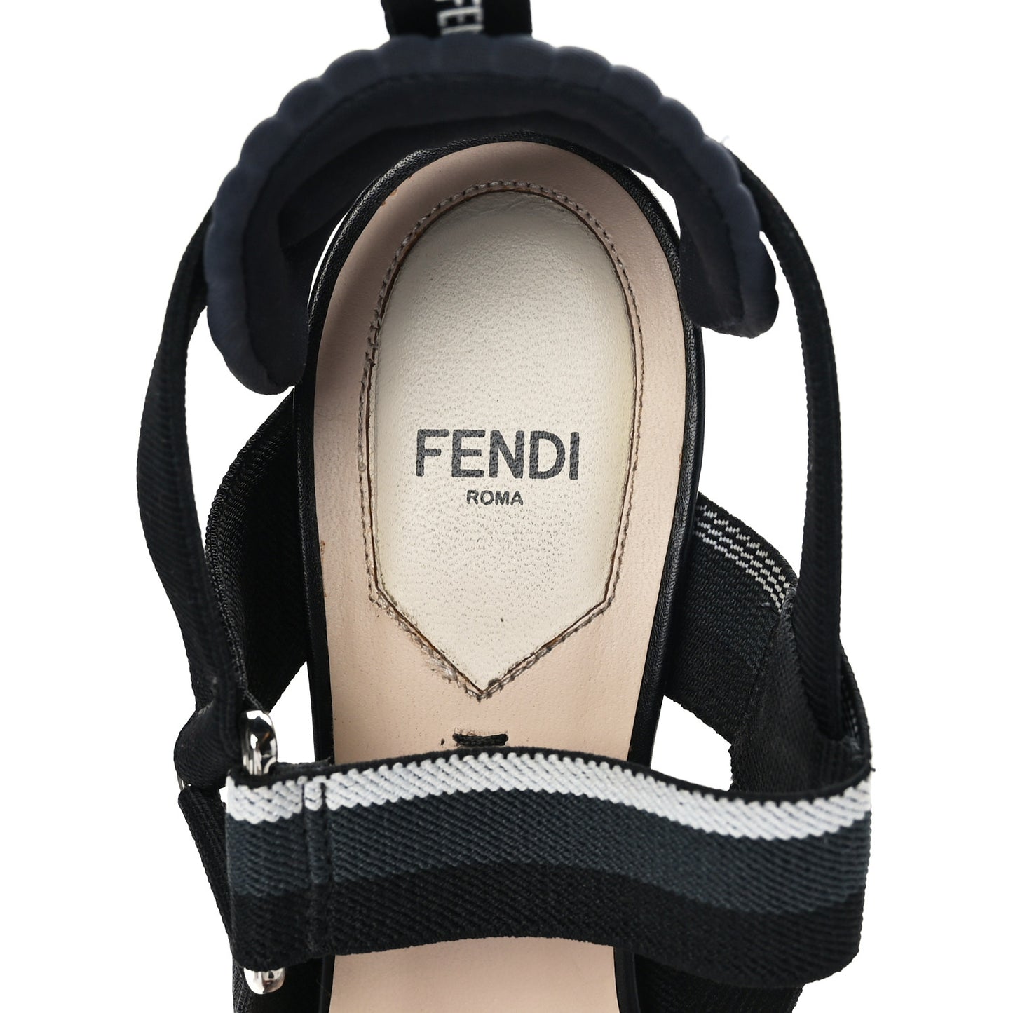 PVC Vitello FF Colibri 85mm Slingback Pumps 38 Transparent Black