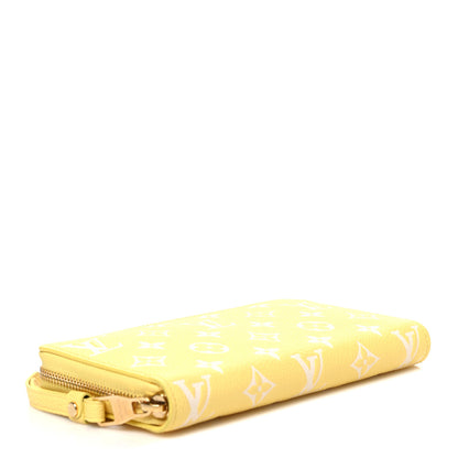 Louis Vuitton Empreinte Monogram Zippy Wallet Lemon Curd Yellow 4 of 6