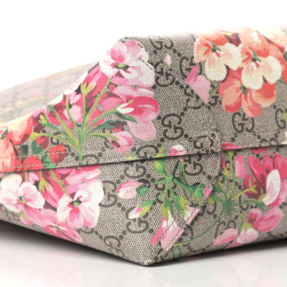 Gucci GG Supreme Monogram Blooms Medium Reversible Tote Beige Multicolor Dry Rose 11 of 15