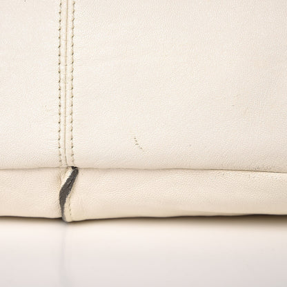 Chloe Lambskin Saskia Satchel White 8 of 9