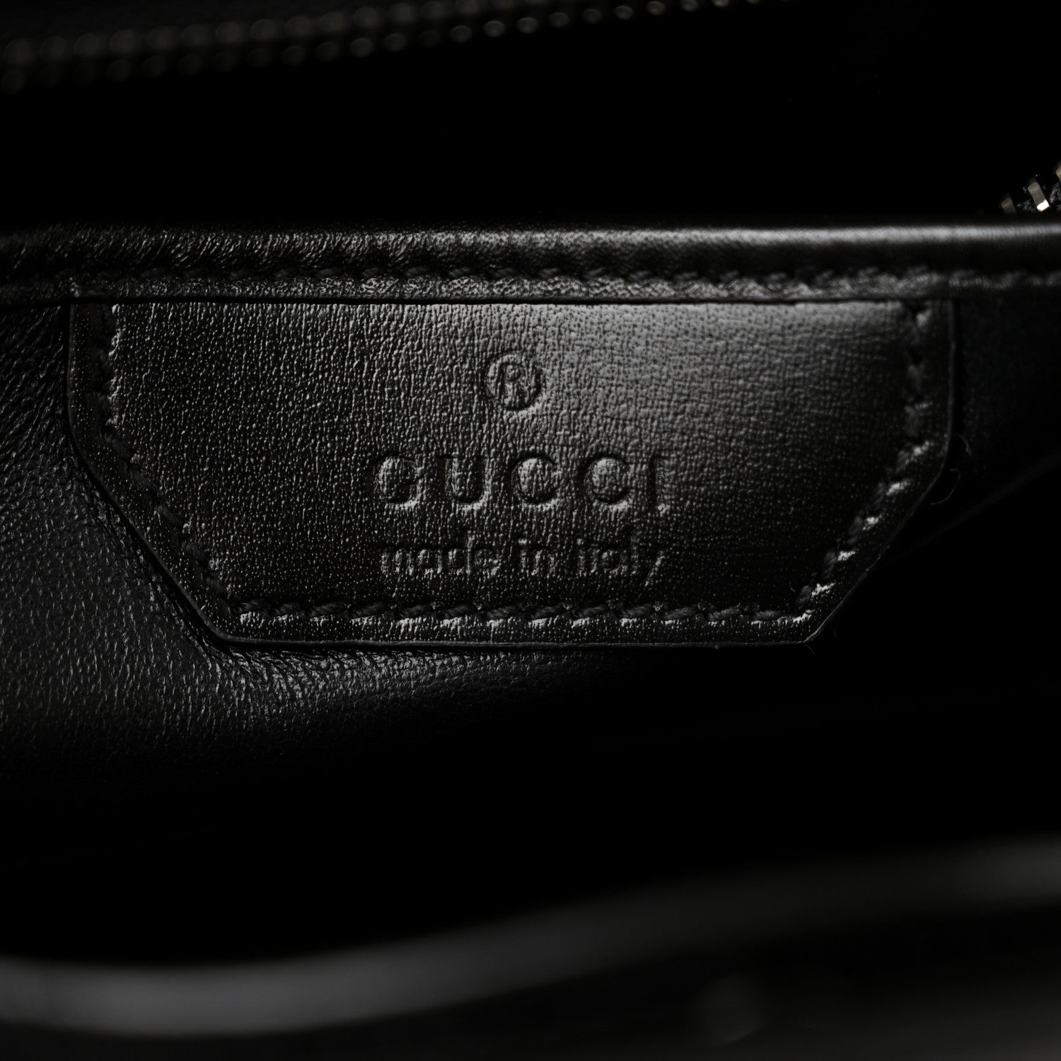 Gucci Boarded Dyana Lux Calfskin Web Monochrome Small Bamboo 1947 Top Handle Bag Black 7 of 12