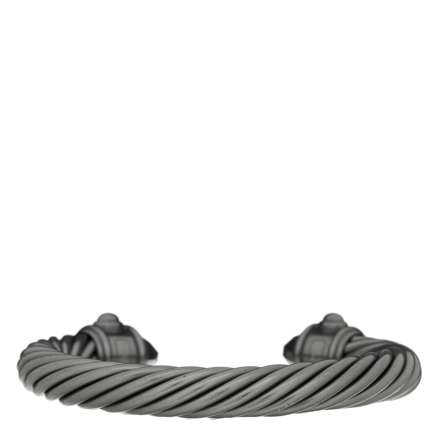 Aluminum 10mm Cable Renaissance Bracelet Grey
