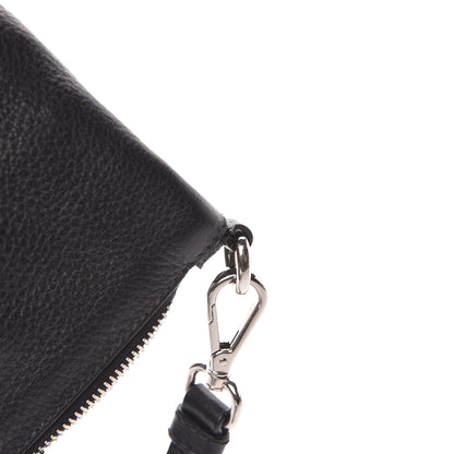 Prada Vitello Daino Crossbody Bag Black 14 of 16