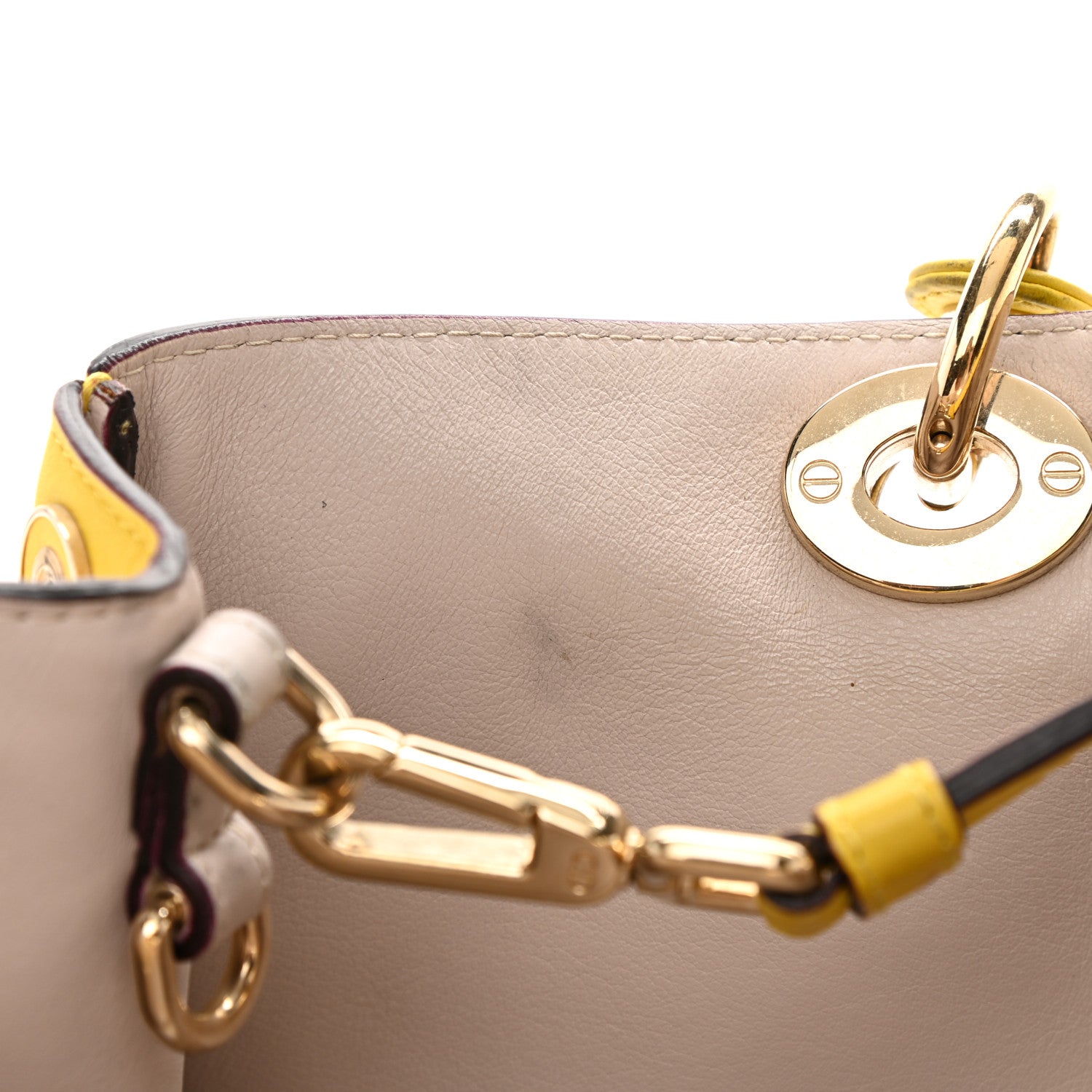 Christian Dior Smooth Calfskin Medium Diorissimo Tote Vert Acide 15 of 15