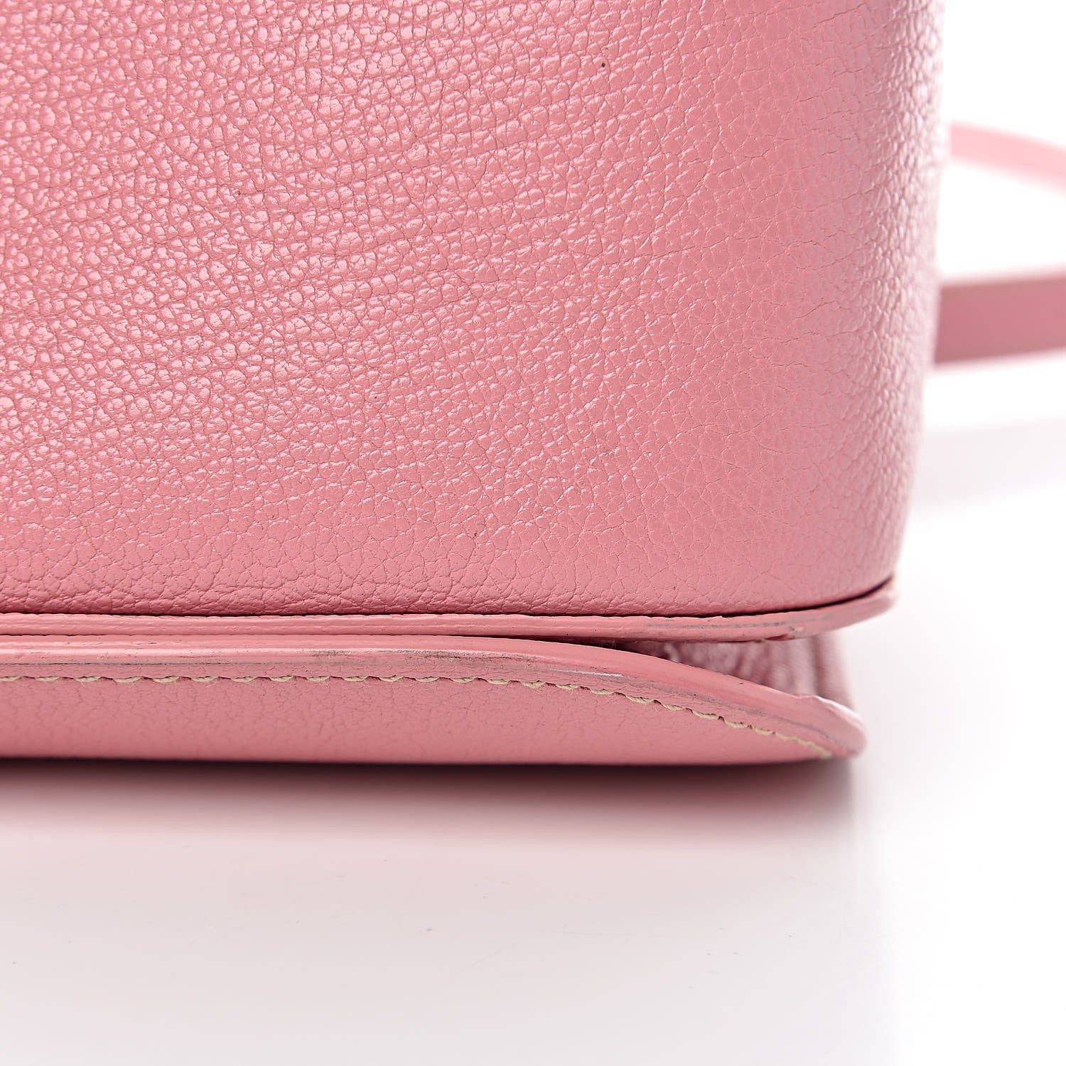 Miu Miu Goatskin Madras Shopping Tote Rosa 14 of 22