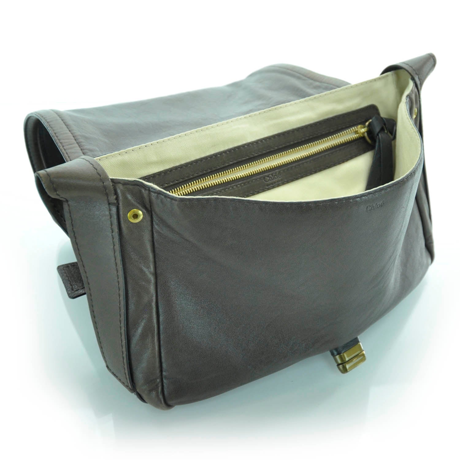 Chloe Leather Ava Moka 7 of 10