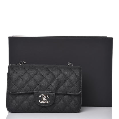 Chanel Caviar Quilted Mini Rectangular Flap Black 10 of 10