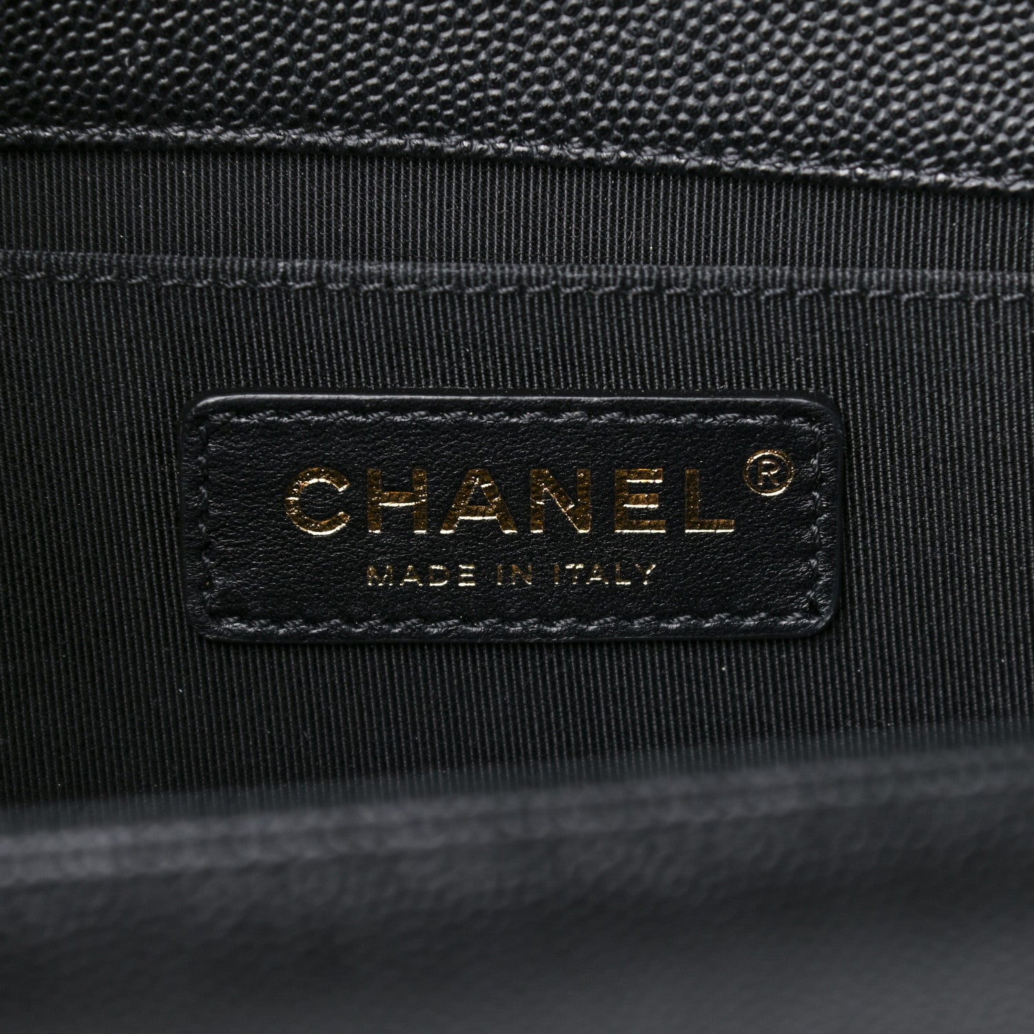 Chanel Caviar Quilted Medium Boy Flap Black 5 of 14