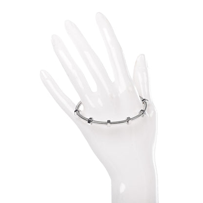 Cartier 18K White Gold Ecrou de Bracelet 18 2 of 4