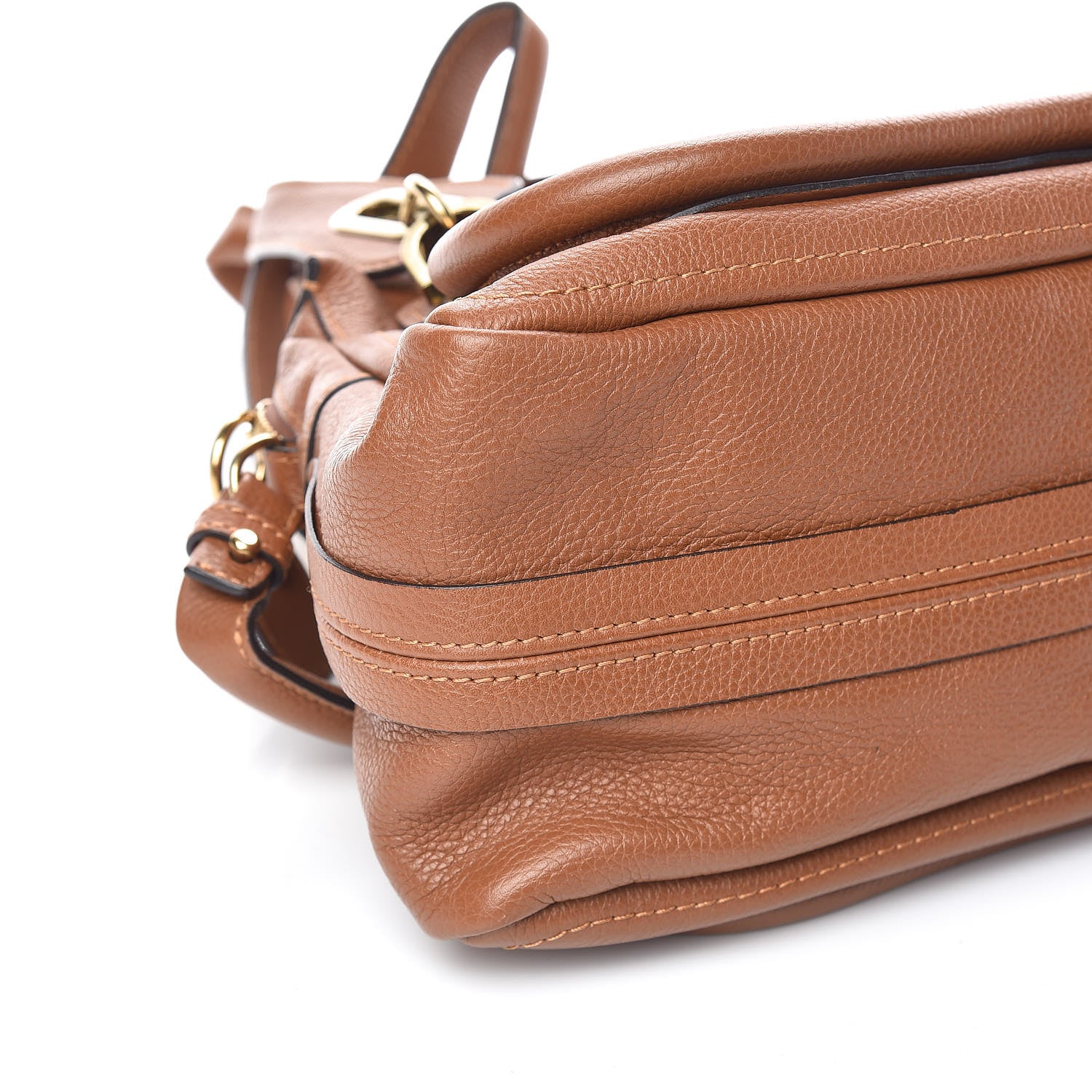 Chloe Calfskin Small Paraty Classic Tobacco 9 of 14
