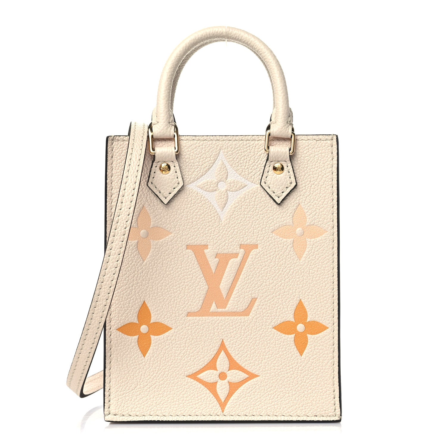 Louis Vuitton Empreinte Monogram Giant By The Pool Petit Sac Plat Cream Saffron 1 of 9
