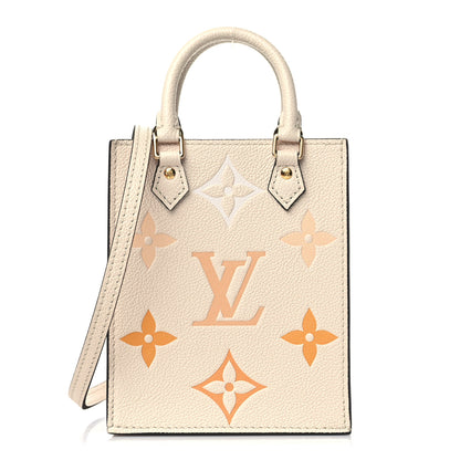 Louis Vuitton Empreinte Monogram Giant By The Pool Petit Sac Plat Cream Saffron 1 of 9