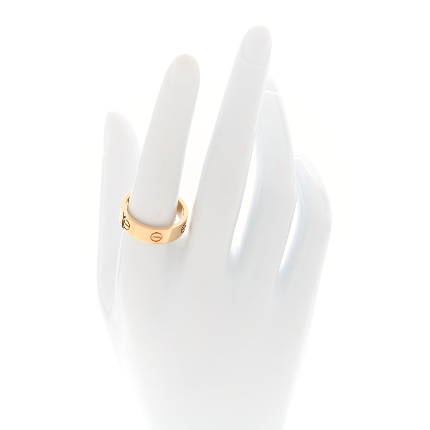 18K Yellow Gold 5.5mm LOVE Ring 58 8.5