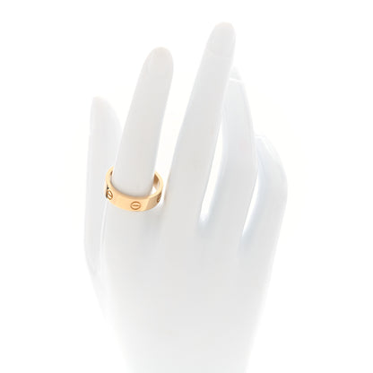 Cartier 18K Yellow Gold 5.5mm LOVE Ring 58 8.5 2 of 4