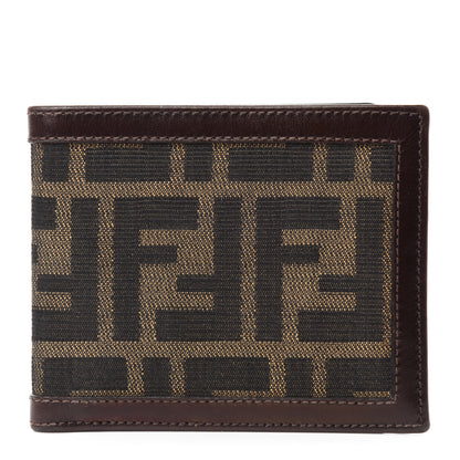 Fendi Zucca Bi-Fold Wallet Tobacco 1 of 7