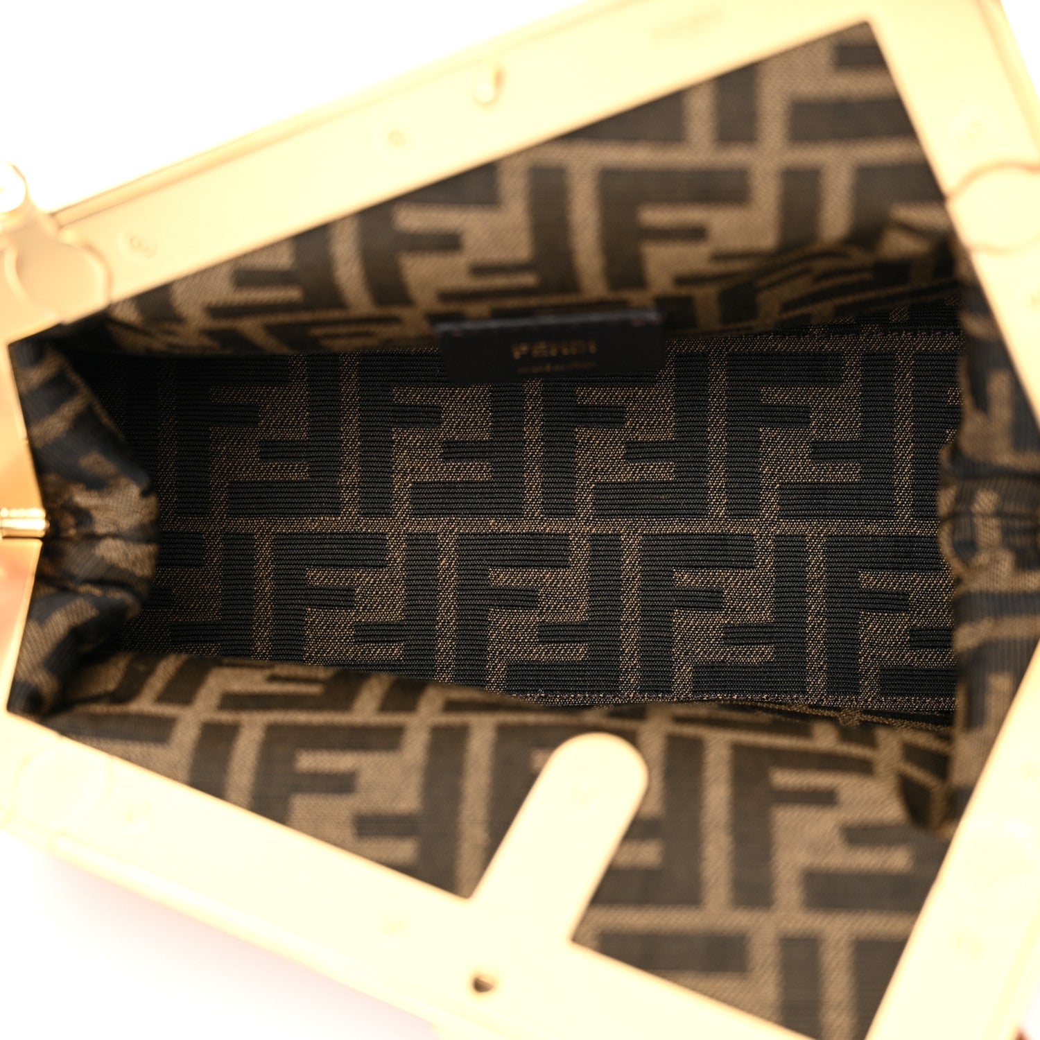 Fendi Shiny Nappa Medium Fendi First Caramello 6 of 12