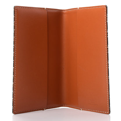Goyard Goyardine Passport Holder Black Gold 5 of 6