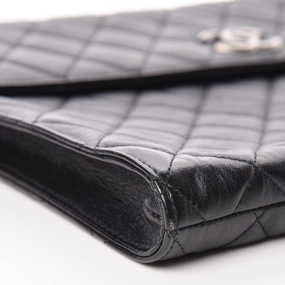 Chanel Calfskin Quilted Document Portfolio Holder Black 8 of 10