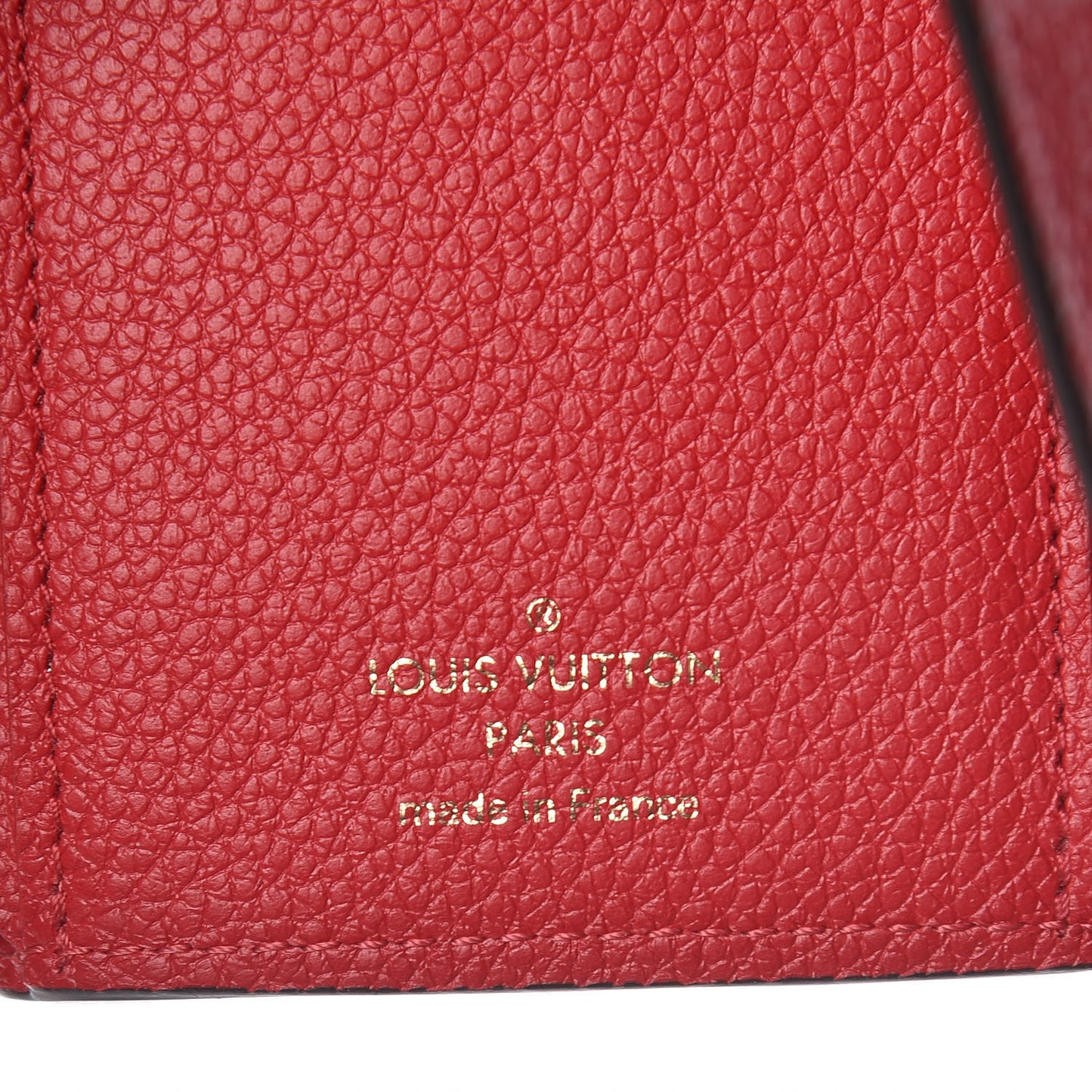 Empreinte Victorine Wallet Scarlet