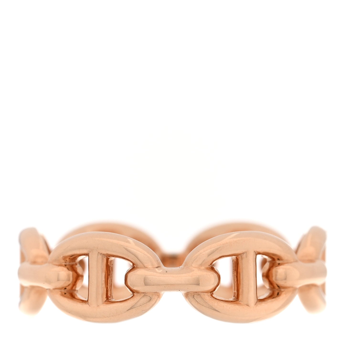 18K Rose Gold PM Chaine d'Ancre Enchainee Ring 52 6