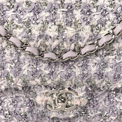 Chanel Tweed Medium Single Flap Pink 8 of 10
